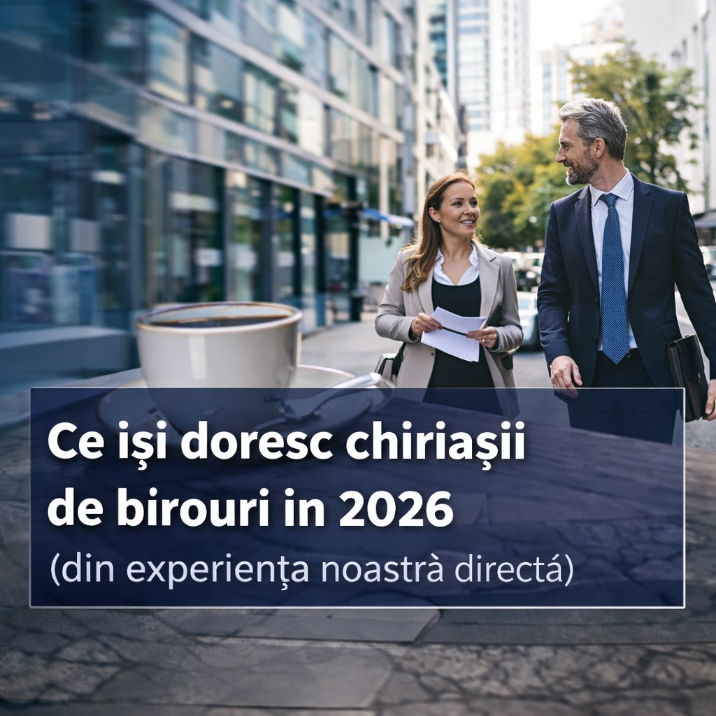 Ce își doresc chiriașii de birouri în 2026 (din experiența noastră directă)